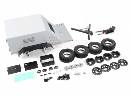 Team Raffee Co. Miscellaneous All 1/10 Utility Box Trailer with Lighting System