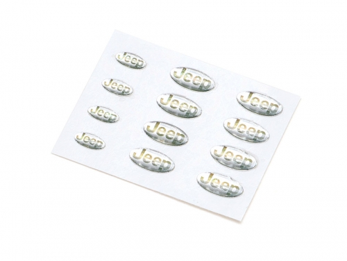 Team Raffee Co. Miscellaneous All Jeep Crystal Sticker Green