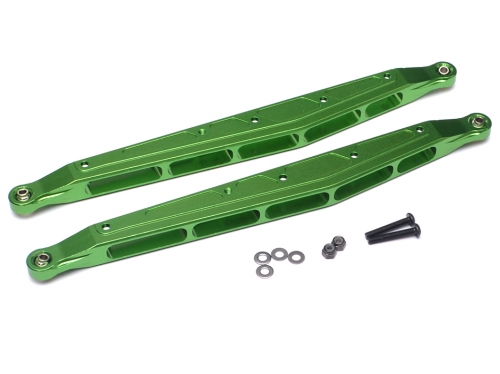 Team Raffee Co. Axial Yeti XL Aluminum Rear Lower Links (2) Green