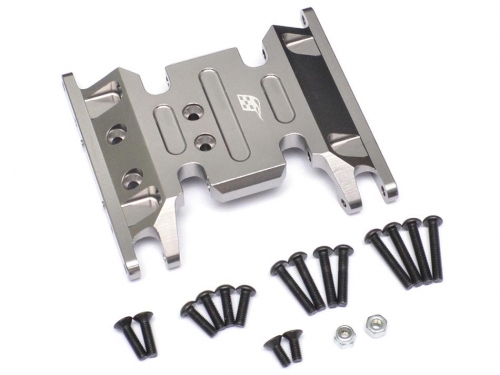 Team Raffee Co. Axial SCX10 II Aluminum Skid Plate Axial AX90047 SCX 2 RTR & SCX10 Gun Metal