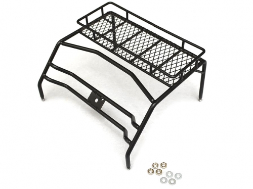 Team Raffee Co. Miscellaneous All Roof Luggage Rack For 1/10 AMG 6x6 Truck Black