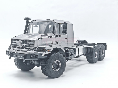 Team Raffee Co. Miscellaneous All 1/14 Zetros 6x6 ARTR RC Truck Silver