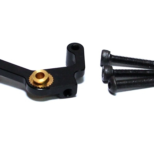 Team Raffee Co. Axial SCX10 Gear Box Roll Mount Black