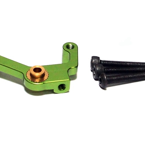 Team Raffee Co. Axial SCX10 Gear Box Roll Mount Green