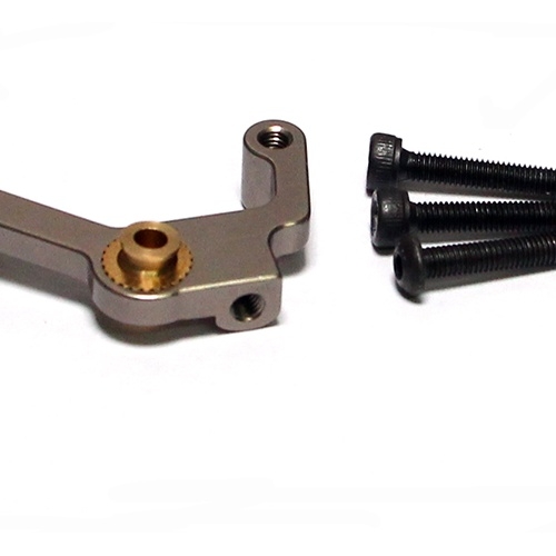 Team Raffee Co. Axial SCX10 Gear Box Roll Mount Gun Metal