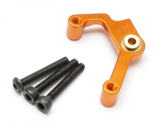 Team Raffee Co. Axial SCX10 Gear Box Roll Mount Orange