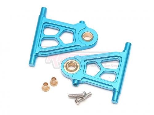 Team Raffee Co. Tamiya TT-02 Aluminum Front Lower Arm (2) Blue