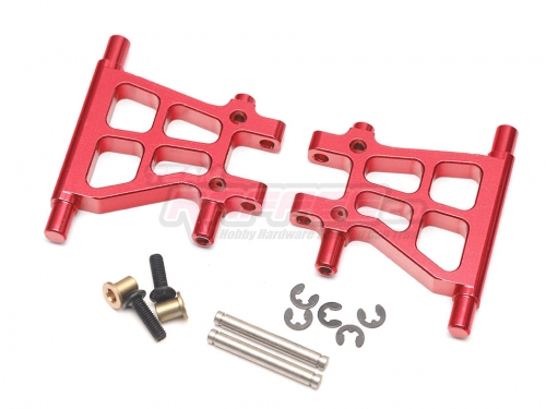 Team Raffee Co. Tamiya TT-02 Aluminum Rear Lower Arm (2) Red