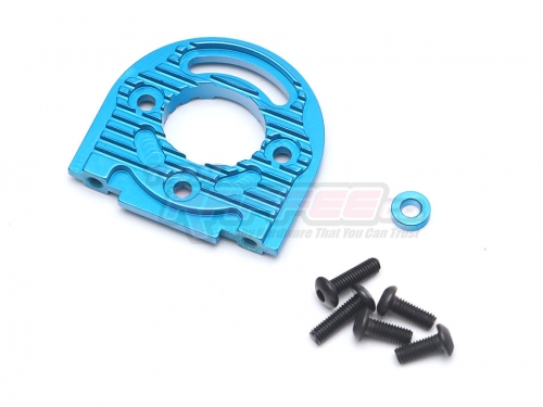 Team Raffee Co. Tamiya TT-02 Aluminum Motor Heat Sink (1) Blue