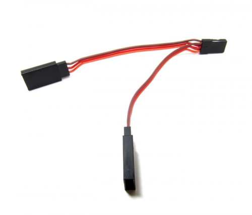 Team Raffee Co. Miscellaneous All JR Y-Cable 2 Female to 1 Male Adapter