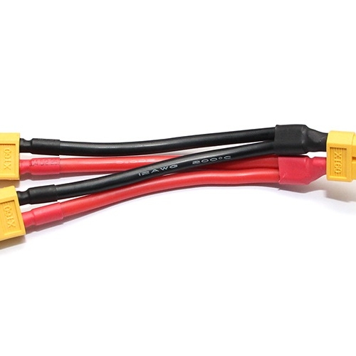 Team Raffee Co. Miscellaneous All XT60 Y LEAD (12 AWG Silicone Wire) -
