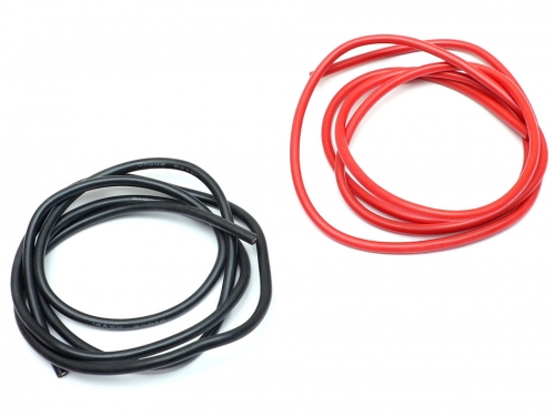 Team Raffee Co. Miscellaneous All 14AWG Silicon Cable Wire Black & Red 100cm