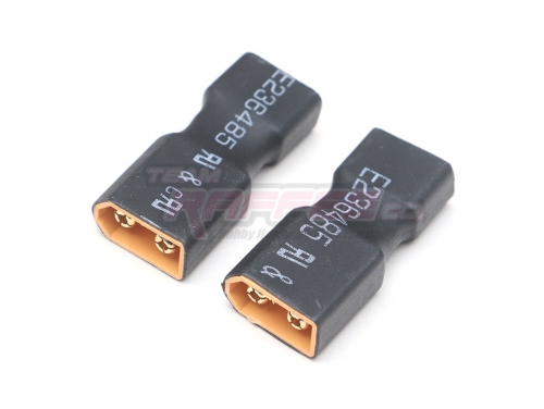 Team Raffee Co. Miscellaneous All XT60 (Male) to Deans T Plug (Female) Connector Adapter (2)