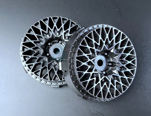 Team-Tetsujin Miscellaneous All Super RIM DISC GranSEEKER Gross black 2pcs