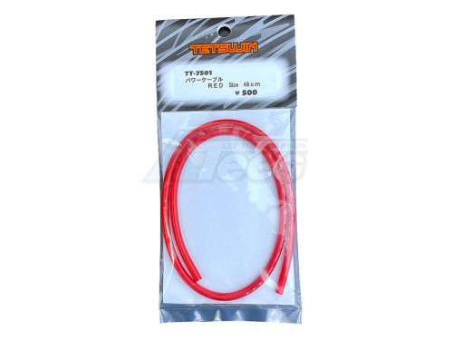 Team-Tetsujin Miscellaneous All Power Cable Red 48cm