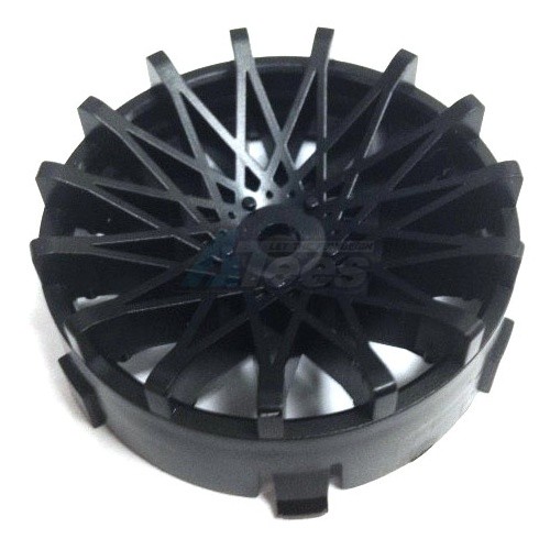 Team-Tetsujin Miscellaneous All Super Rim / Dahlia Black 2pcs