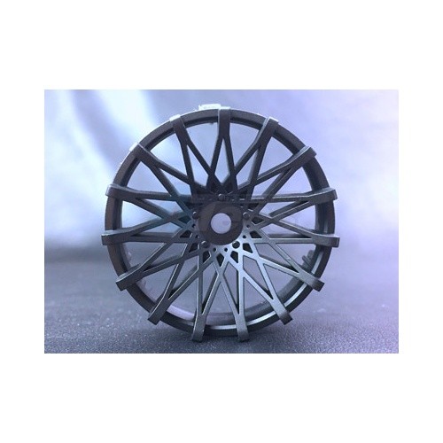 Team-Tetsujin Miscellaneous All Super Rim Dahlia Matte Black 2pcs