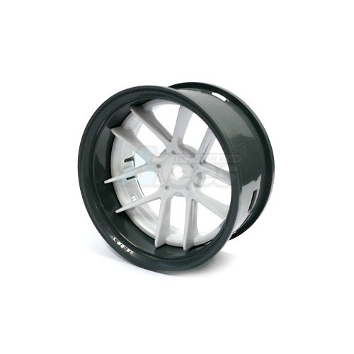 Team-Tetsujin Miscellaneous All Super Rim Jasmine (gray/white) 2pcs Set