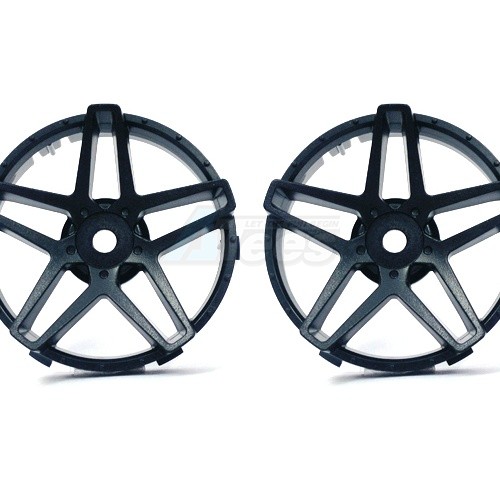 Team-Tetsujin Miscellaneous All Super Rim Disc Southern Cross Heavy Solid Black 2pcs