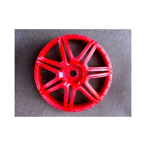 Team-Tetsujin Miscellaneous All Super Rim Disc Marguerite Hot Red 2 Pcs