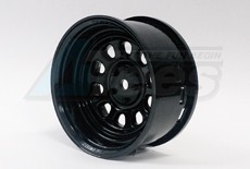 Team-Tetsujin Miscellaneous All Super RIM Black and Black Sunflower 2pcs set