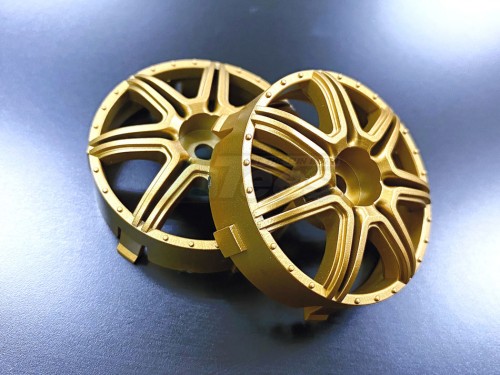 Team-Tetsujin Miscellaneous All Super RIM DISC Marguerite Gold 2pcs