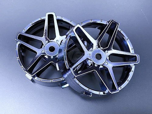 Team-Tetsujin Miscellaneous All Super RIM DISC Southern Cross Chrome Black 2pcs