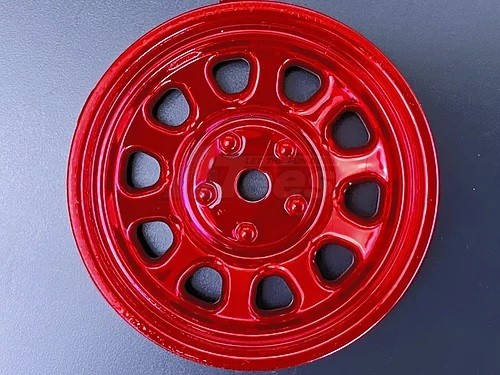 Team-Tetsujin Miscellaneous All Super RIM DISC Sunflower Chrome Red 2pcs