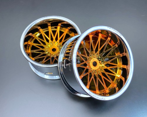 Team-Tetsujin Miscellaneous All Super RIM Chrome 02 Gold set Dahlia Chrome Gold 2pcs
