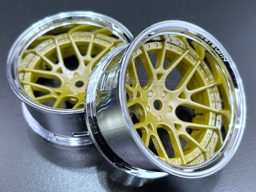 Team-Tetsujin Miscellaneous All Super Rim Set Chrome × Lycoris Platinum Gold (2)
