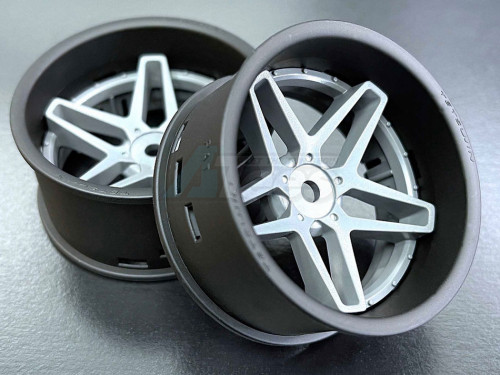 Team-Tetsujin Miscellaneous All Super Rim Set Matt Black 02 x Southern Cross Cool Gray (2)