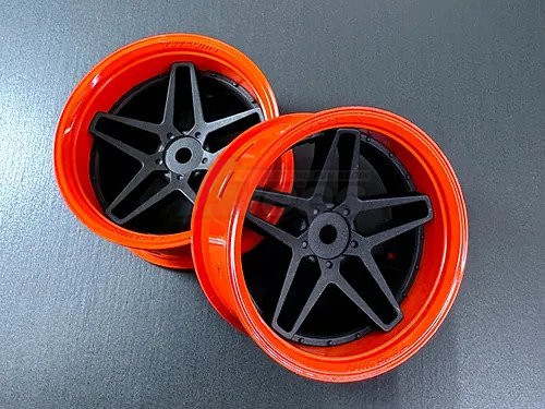 Team-Tetsujin Miscellaneous All Super RIM Set Gross Orange 01 x Southern Cross Matte Black