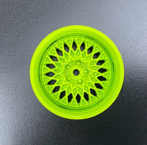 Team-Tetsujin Miscellaneous All Super Rim Set Granseeker (Fluorescence Green) + RIM-01(Fluorescence Green)