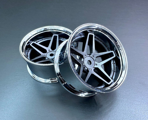 Team-Tetsujin Miscellaneous All SUPER RIM SET Chrome01xSouthernCross GunMetallic