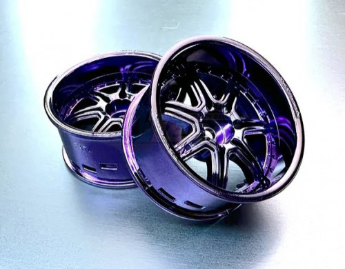 Team-Tetsujin Miscellaneous All Super Rim Set Chrome Purple02 x Marguerite Chrome Purple