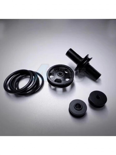 TG Racing TG Racing 1/28 Drift 1/28 Rear-Drive Drive Drive Car Full Metal Pulley Kit Black