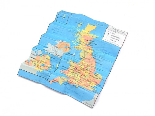Top-Shelf Hobby Miscellaneous All Scale Accessories - Map Of UK