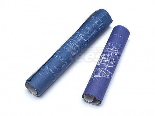Top-Shelf Hobby Miscellaneous All Scale Accessories - Rolled Blueprints (2 Pcs)