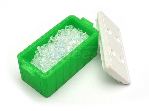 Top-Shelf Hobby Miscellaneous All Scale Accessories - Cooler With Ice Green