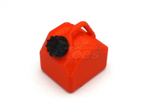 Top-Shelf Hobby Miscellaneous All Scale Accessories - Gas Can (square bottom) Red