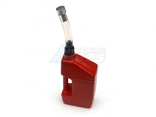 Top-Shelf Hobby Miscellaneous All Scale Accessories - Racing Fuel Bottle Red
