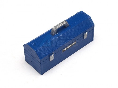 Top-Shelf Hobby Miscellaneous All Scale Accessories - Tool Box Blue