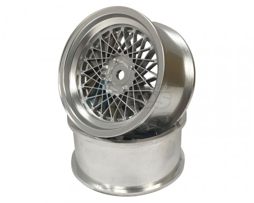 TOPLINE Miscellaneous All Mesh Wheel Offset 3 Matte Silver
