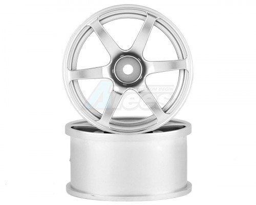 TOPLINE Miscellaneous All Avs Model T6 Wheel Offset 5 Chrome Silver