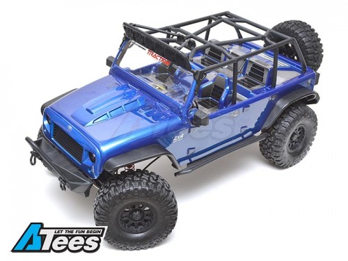 Traction Hobby Traction Hobby Cragsman 1/8 RTR Crawler (Rubicon Clear Body)