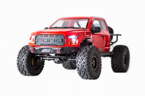 Traction Hobby Traction Hobby Cragsman C 1/8 Ford F150 ARTR Crawler (Officially Licenced) Red