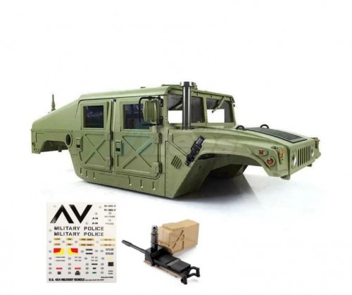 TRASPED TRASPED HG-P408 1/10 P408 Body Shell with Accessories Green