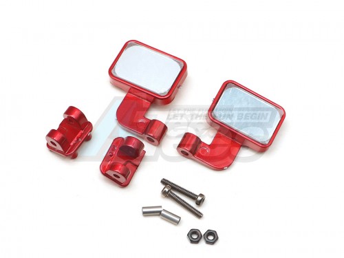 TRASPED TRASPED HG-P415 L & R Rearview Mirror Set Red