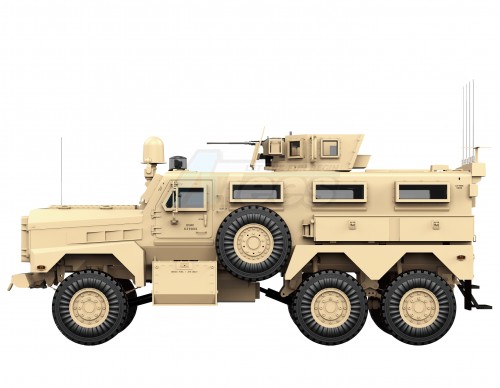 TRASPED TRASPED HG-P602 1/12 Full Scale Alloy 6x6 Explosion-Proof Military Truck ARTR w/ Scaled Engine Desert Yellow
