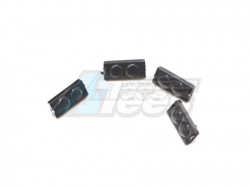 TRASPED TRASPED HG-P415 ABS Window Frame Screws Hole Cover Black